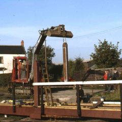 Rebuilding the Swing Bridge 1986