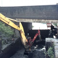 Restoration of Erewash Canal and Langley Bridge Lock and Basins 1970-1973